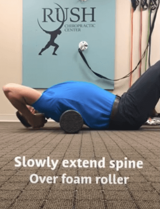 Thoracic Mobility Exercise with foam roller