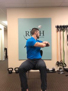 Spinal Rotation Desk Stretch