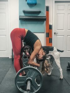 Glute Exercises and Jake the dog